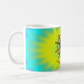 Kom samen met mensen | yellocyanlila shine koffiemok (Links)