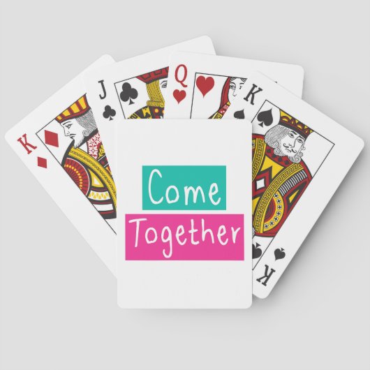 Kom Samen Pokerkaarten (Achterkant)
