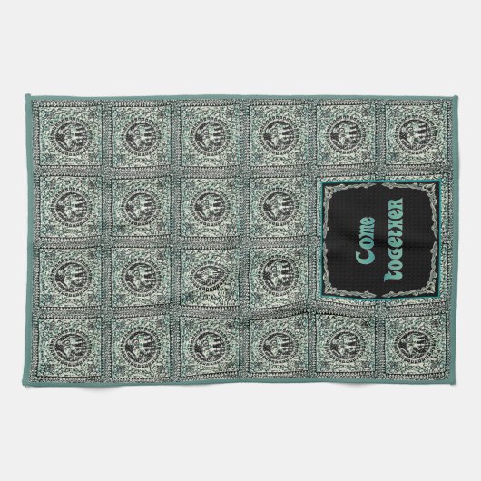 Kom samen theedoek (Horizontaal)