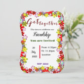 Kom samen Uitnodiging (Staand voorkant)