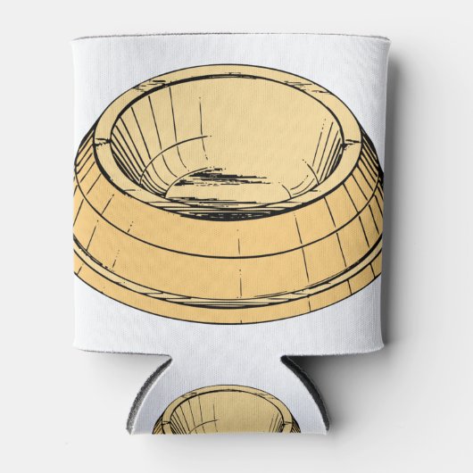 Kom Schotel Huisdier Kat Bord Leeg Eten Hond Perzi Blikjeskoeler (Voorkant)