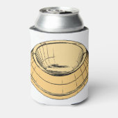 Kom Schotel Huisdier Kat Bord Leeg Eten Hond Perzi Blikjeskoeler (Blikje Achterkant)