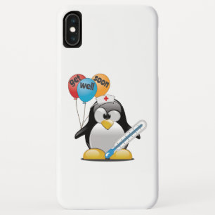 Kom snel goed. Penguin Nurse. Case-Mate iPhone Case