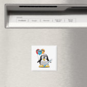 Kom snel goed. Penguin Nurse. Magneet (Insitu (Vaatwasser))