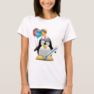 Kom snel goed. Penguin Nurse. T-shirt