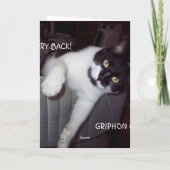 Kom snel terug kaart (Achterkant)