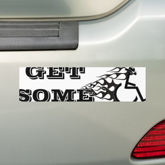 KOM SOMS 2 BUMPERSTICKER (Op auto)