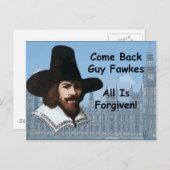 Kom terug... en iedereen vergeeft het. briefkaart (Voorkant / Achterkant)