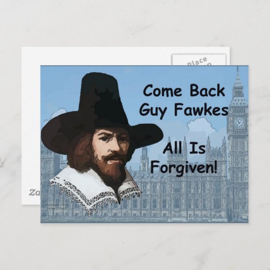 Kom terug... en iedereen vergeeft het. briefkaart (Voorkant / Achterkant)