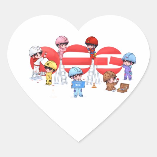 Kom Terug Esthetische Sticker (Voorkant)