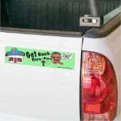 Kom terug, Joe Bumpersticker (Op Truck)