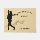 kom terug met een bevel dat ik dans... deurmat (Voorkant)