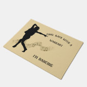 kom terug met een bevel dat ik dans... deurmat (Schuin)