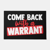 Kom terug met een bevel deurmat (Voorkant)