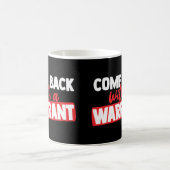 Kom terug met een bevel koffiemok (Center)