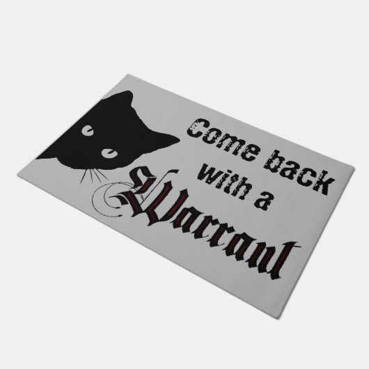 Kom terug met een deurmat (Schuin)