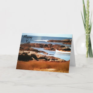 "KOM THUIS ZODAT IK U KAN HOUDEN IN MIJN ARMS" KAART