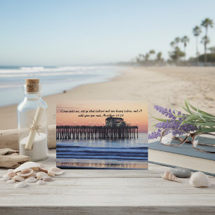 Kom tot mij Bijbelvers Snel Beter Briefkaart