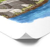 Kom tot Mij en Ik zal U rust geven Matteüs 11:28 Poster (Hoek)