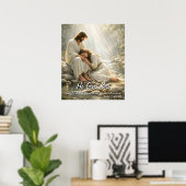 Kom tot Mij en Rust Poster (Thuiskantoor)