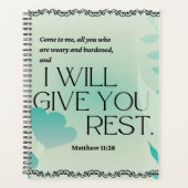 Kom tot Mij: Inspirerend Planner Mattheüs 11-28 (Voorkant)