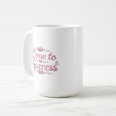 Kom tot succes koffiemok (Voorkant links)