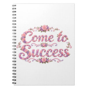 Kom tot succes notitieboek