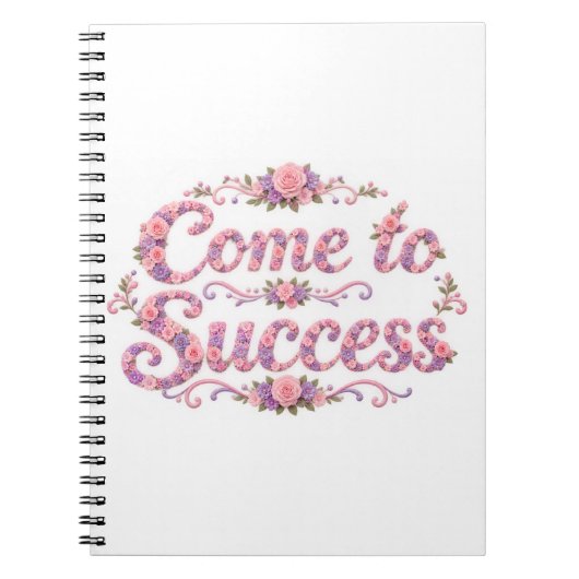Kom tot succes notitieboek (Voorkant)
