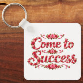 Kom tot succes  sleutelhanger (Voorkant)