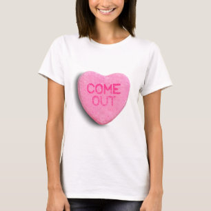 Kom uit Candy Heart T-shirt