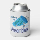 Kom uit voor Assemblers Blikjeskoeler (Blikje Voorkant)