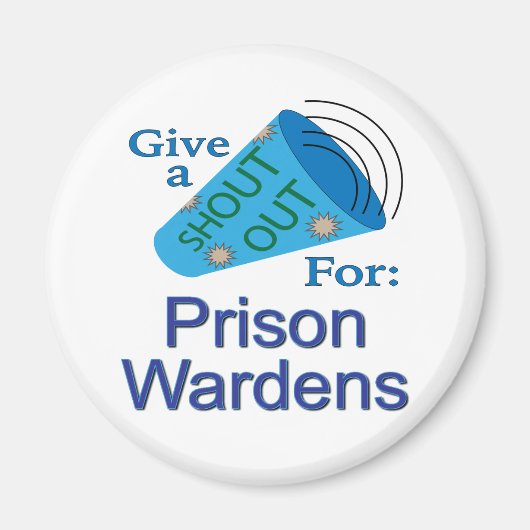 Kom uit voor de gevangenis van Wardens Magneet (Voorkant)