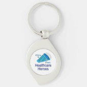 Kom uit voor de Healthcare Heroes Sleutelhanger (Voorkant)