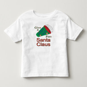 Kom uit voor de kerstman kinder shirts