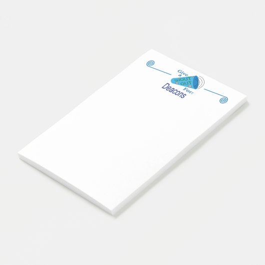 Kom uit voor Deacons Post-it® Notes (Schuin)