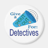 Kom uit voor Detectives Magneet (Voorkant)