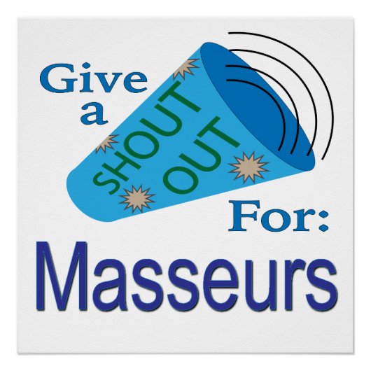Kom uit voor Masseurs Perfect Poster (Voorkant)