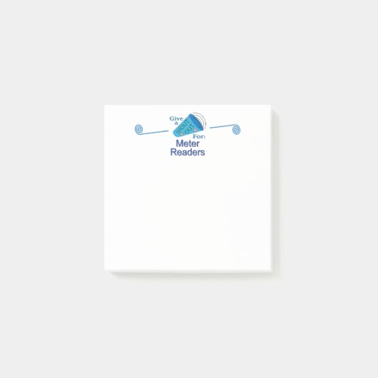 Kom uit voor Meter Readers Post-it® Notes (Voorkant)