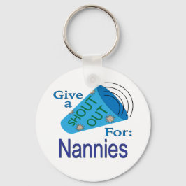 Kom uit voor Nannies Sleutelhanger