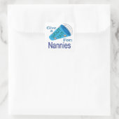 Kom uit voor Nannies Vierkante Sticker (Tas)
