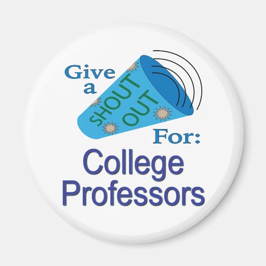 Kom uit voor professoren van de Academie Magneet (Voorkant)