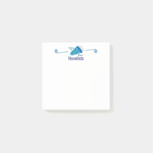 Kom uit voor schrijvers post-it® notes (Voorkant)