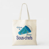 Kom uit voor Sous-chefs Tote Bag (Achterkant)