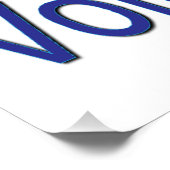 Kom uit voor vrijwilligers perfect poster (Hoek)