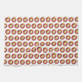 Kom van Chili Chili Chili con Carne Cookoff Food Theedoek (Horizontaal)