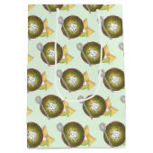 Kom van Green Chili Chili Chile Verde Cookoff Medium Cadeauzakje (Achterkant)