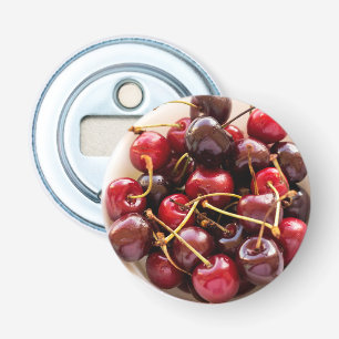 kom van kersen button flesopener