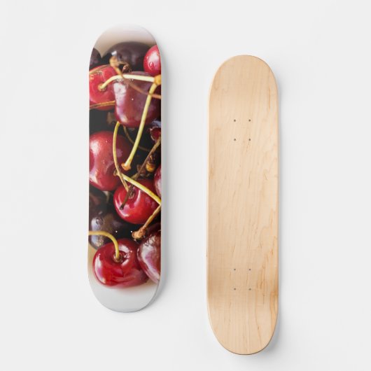 kom van kersen persoonlijk skateboard (Voorkant)
