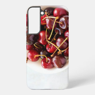 kom van kersen samsung galaxy hoesje
