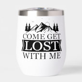 Kom verdwalen met mij Travel Mug Insulated (Voorkant)